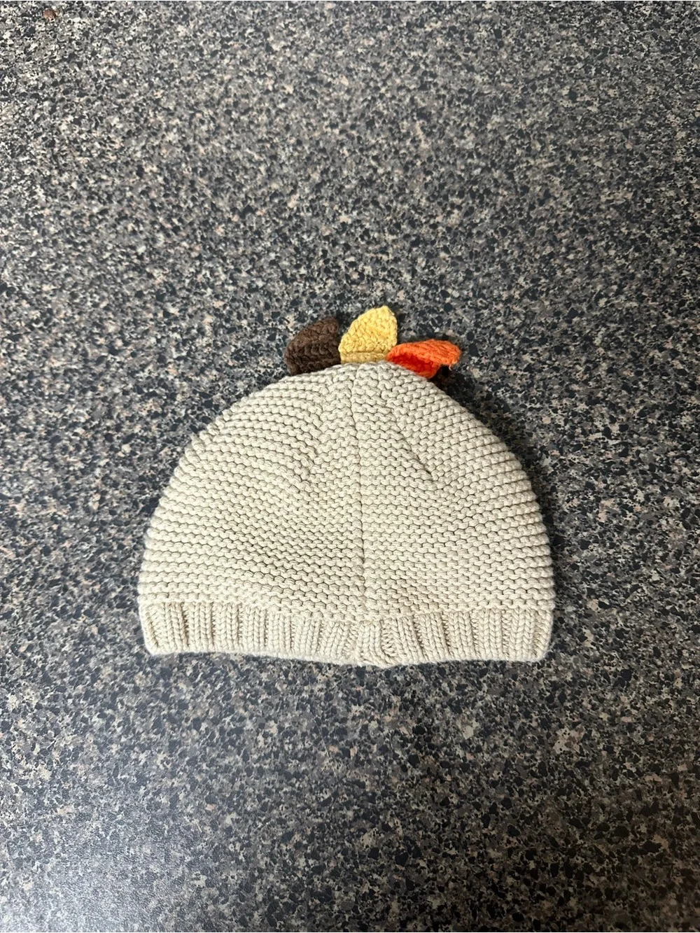 Carter's Thanksgiving Turkey Knit Cap baby beanie Size 12-24M